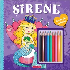Carte de colorat Sirene Mimorello EK6602