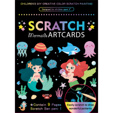Set 9 planse razuibile Scratch ArtCards Bambinice BN047