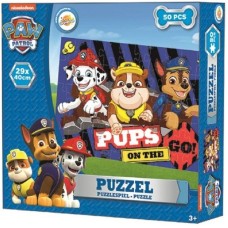 Puzzle Paw Patrol, Chase, Marshal, Rubble, 50 piese Toy Universe ARJ019298A