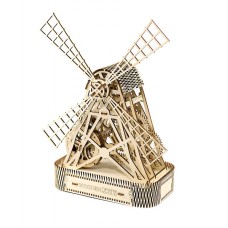 Puzzle 3D Moara - kit model mecanic