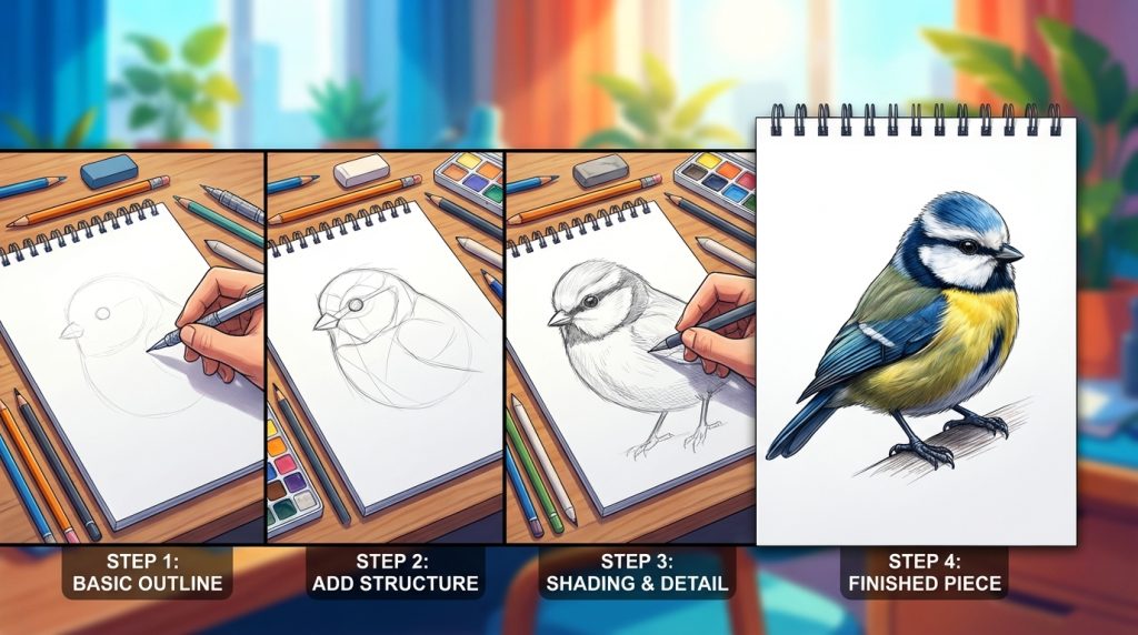 descoperă metode eficiente pentru a-ți îmbunătăți tehnica de desen pas cu pas, cu sfaturi practice și exemple ușor de urmărit.