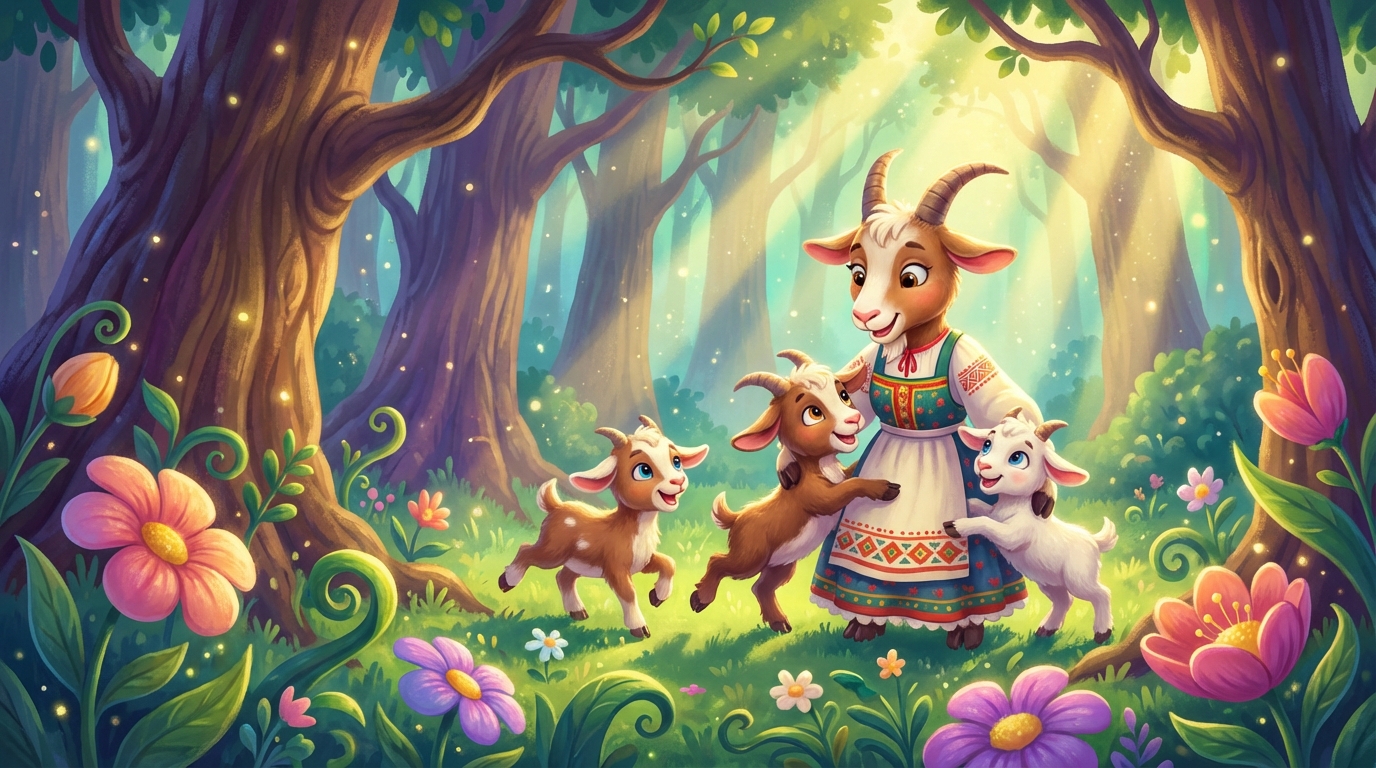 descoperă de ce povestea capra cu trei iezi este atât de îndrăgită de copii, o poveste plină de învățăminte, aventuri și caracteruri memorabile care captivează micuții.