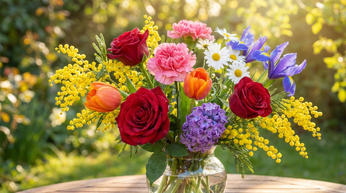 descoperă top 7 flori care aduc bucurie oricărei femei de 8 martie. alege cele mai frumoase flori pentru a celebra femeile speciale din viața ta.