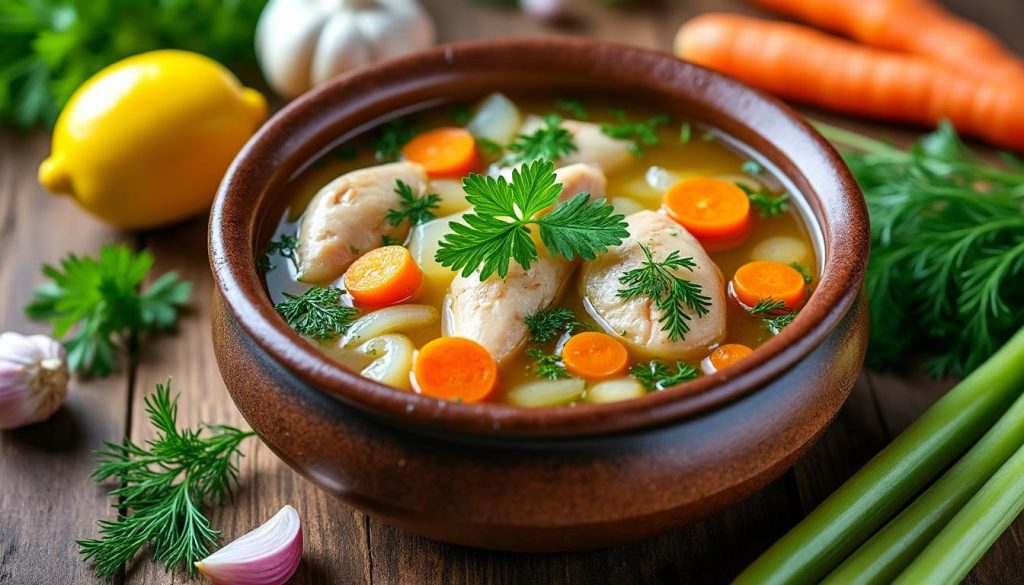 descoperă rețeta autentică pentru o ciorbă de pui a la grec savuroasă, ușor de preparat acasă, cu ingrediente proaspete și pași simpli.