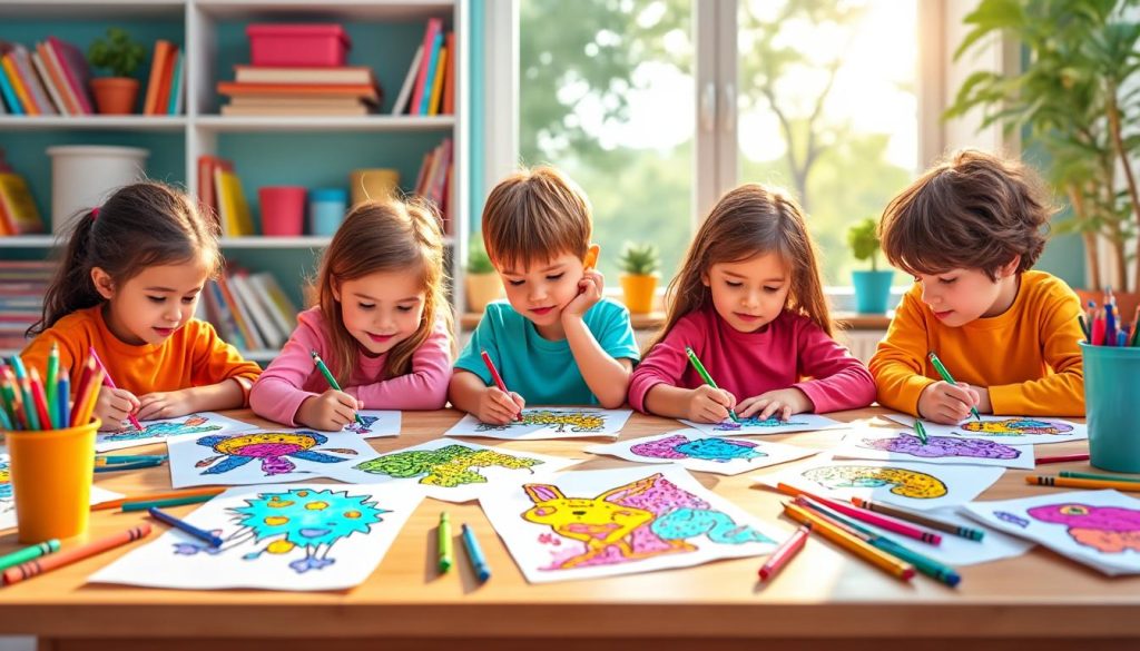 descoperă cum să alegi și să folosești eficient fișele de colorat pentru copii, pentru a stimula creativitatea și învățarea acestora într-un mod distractiv și educativ.