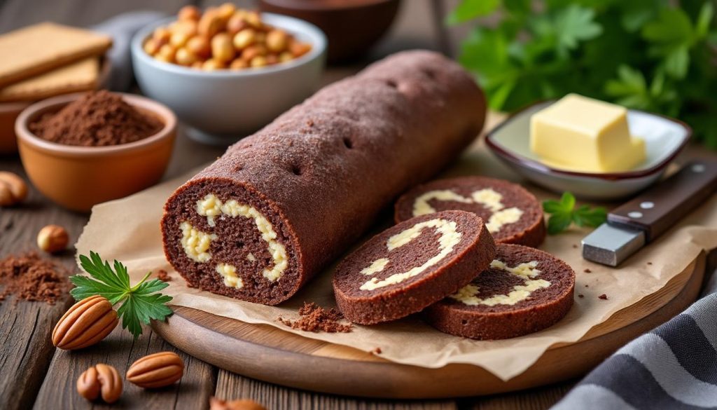 descoperă rețeta tradițională pas cu pas pentru salam de biscuiți, un desert delicios și ușor de preparat, perfect pentru orice ocazie.