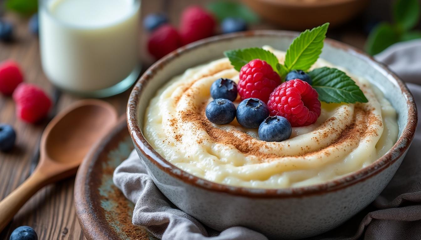 descoperă rețeta perfectă pentru un gris cu lapte delicios și cremos, ideal pentru micul dejun sau gustări rapide. urmează pașii simpli și bucură-te de un desert tradițional, ușor de preparat și gustos.