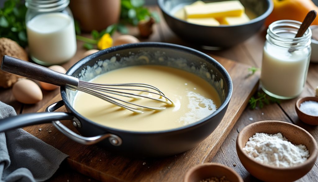 descoperă cum să prepari sos bechamel perfect acasă cu această rețetă simplă și detaliată, ideală pentru orice fel de mâncare.
