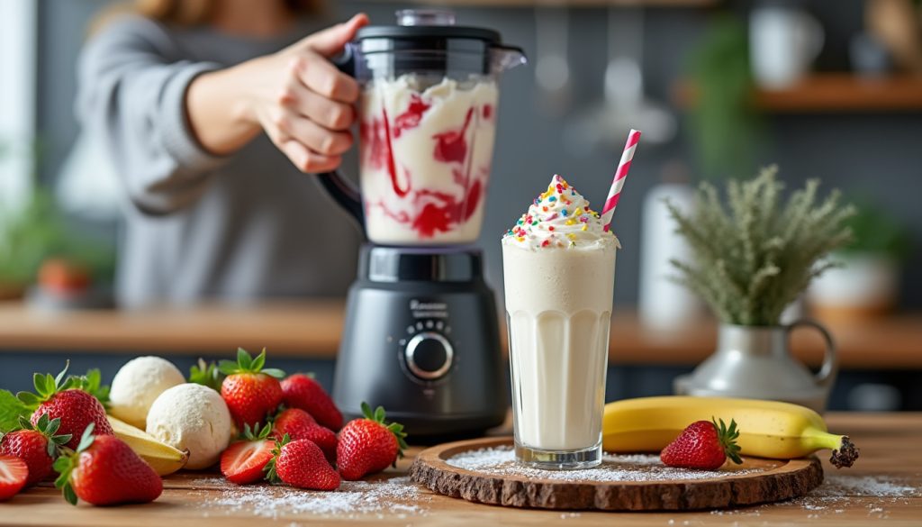 descoperă rețeta ușoară pentru a prepara un milkshake delicios acasă, perfect pentru orice moment al zilei.