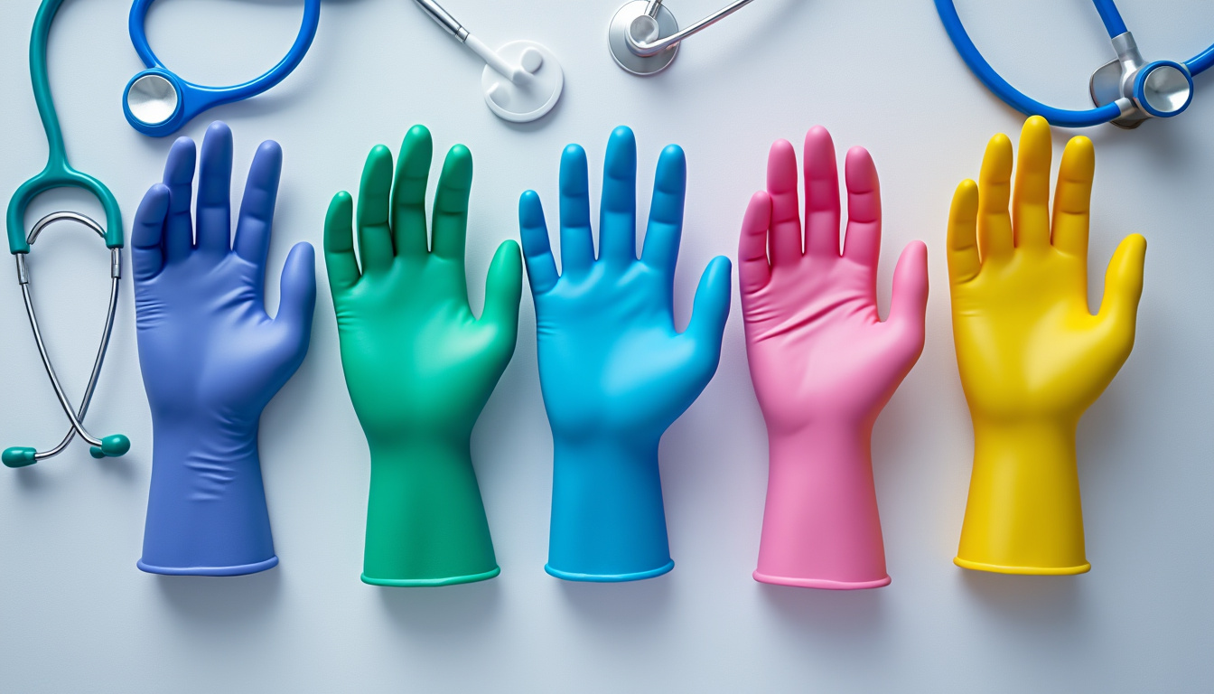 descoperă semnificația culorilor în mănușile medicale și cum influențează acestea percepția pacienților, contribuind la încredere și confort în mediul medical.