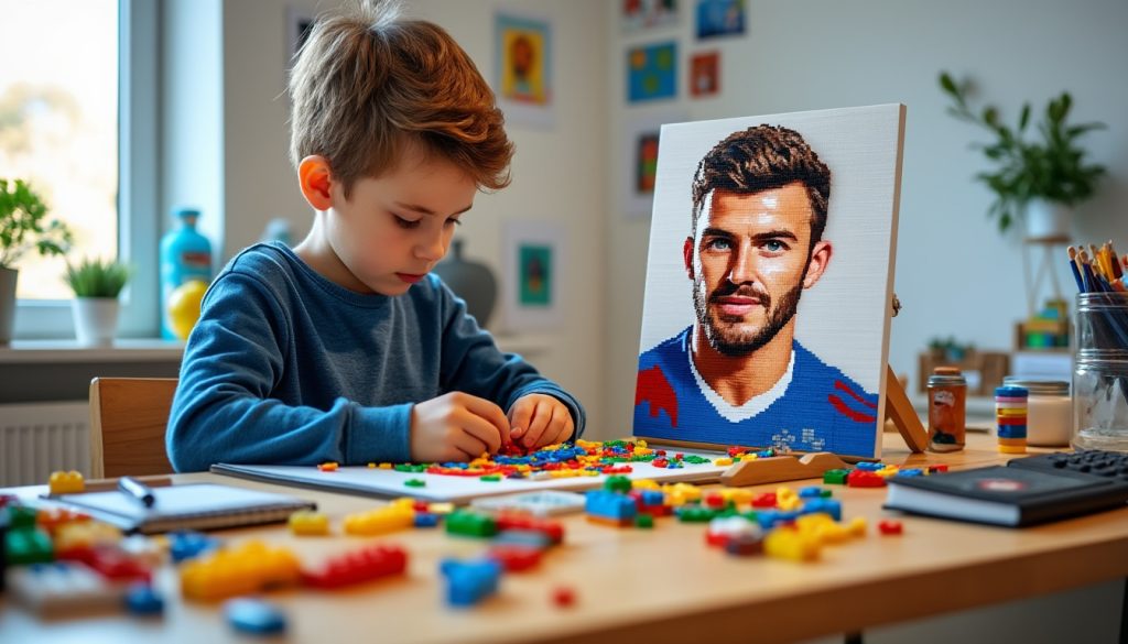 albert, un copil talentat din cluj, transformă lego în opere de artă uimitoare, iar portretul său impresionant a ajuns până la david beckham.